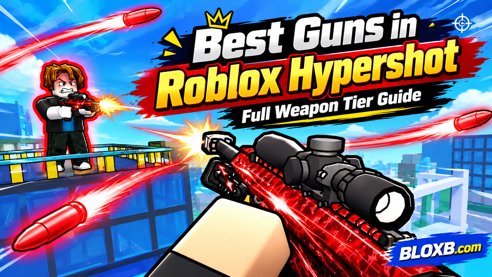 Best Guns in Roblox Hypershot | Full Weapon Tier Guide